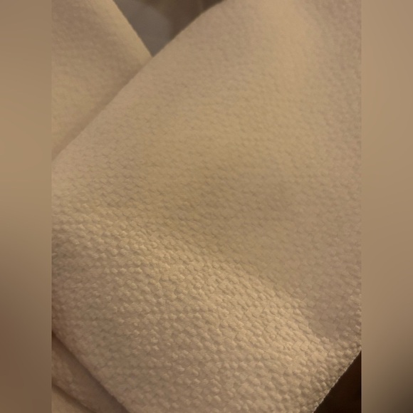 RW&CO Cream Textured Oversized Blazer • Minimalist Quiet Luxury Timeless M/L Fit - Picture 7 of 13